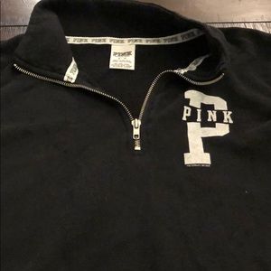 Black pink sweat shirt